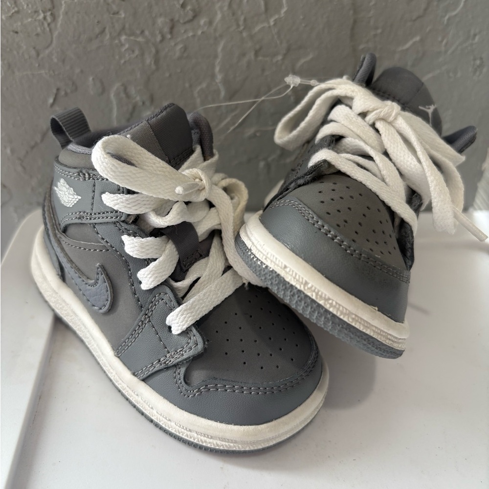 Kids Gray Sneakers